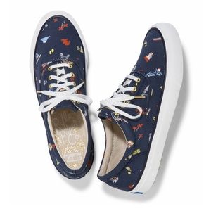 Keds x Rifle Paper Co Anchor shoes in Wanderlust